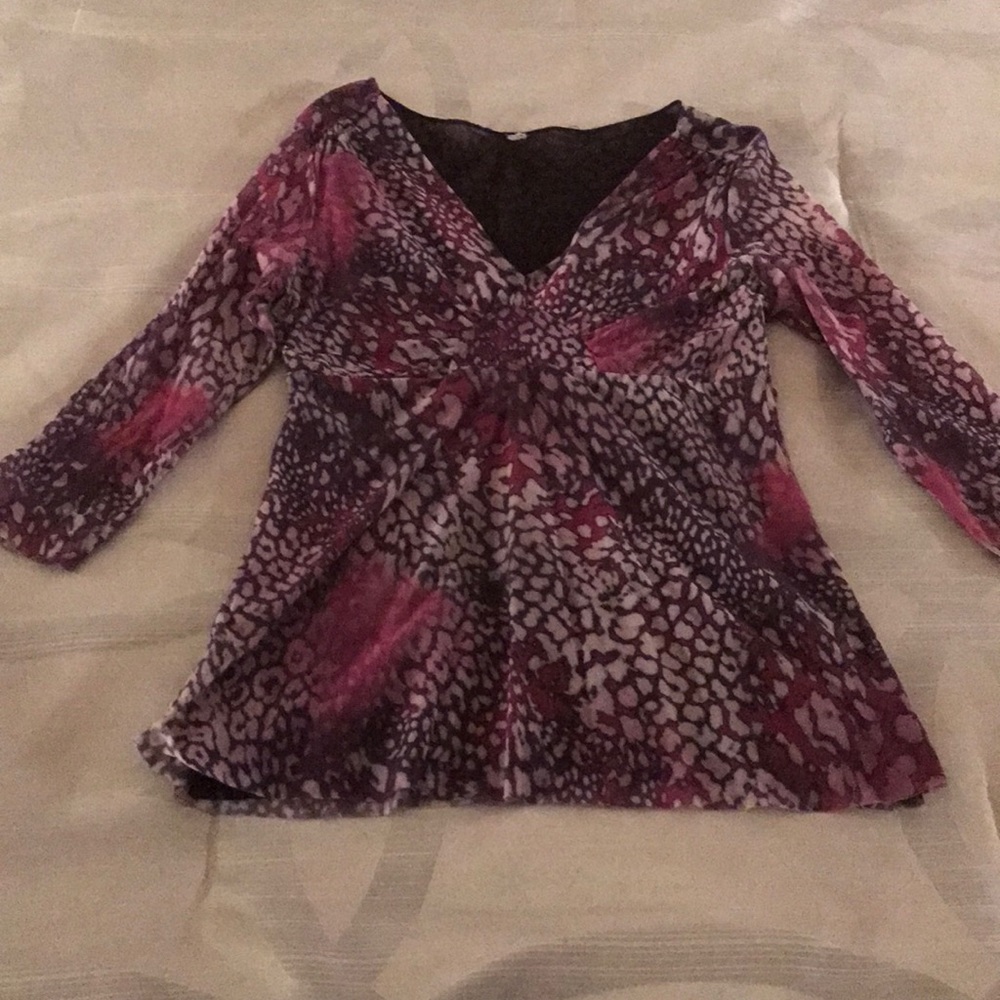 Style and Co purple top